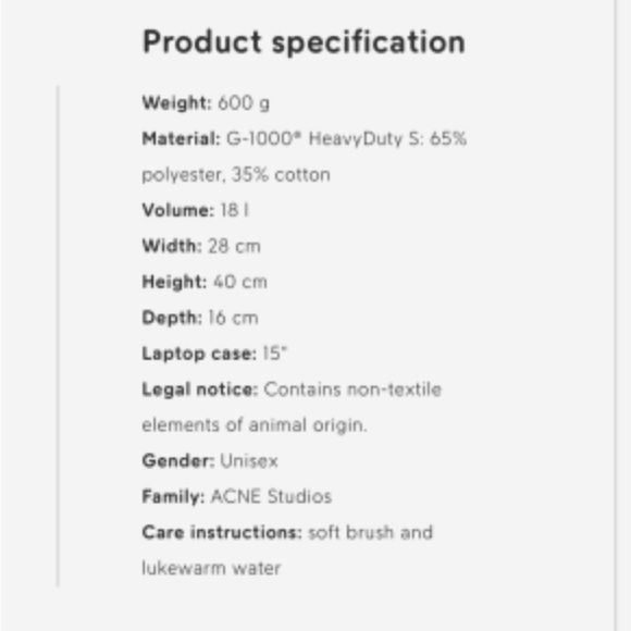 Limited Acne Studios x Fjallraven Kanken backpack, Olive Green - Picture 11 of 11